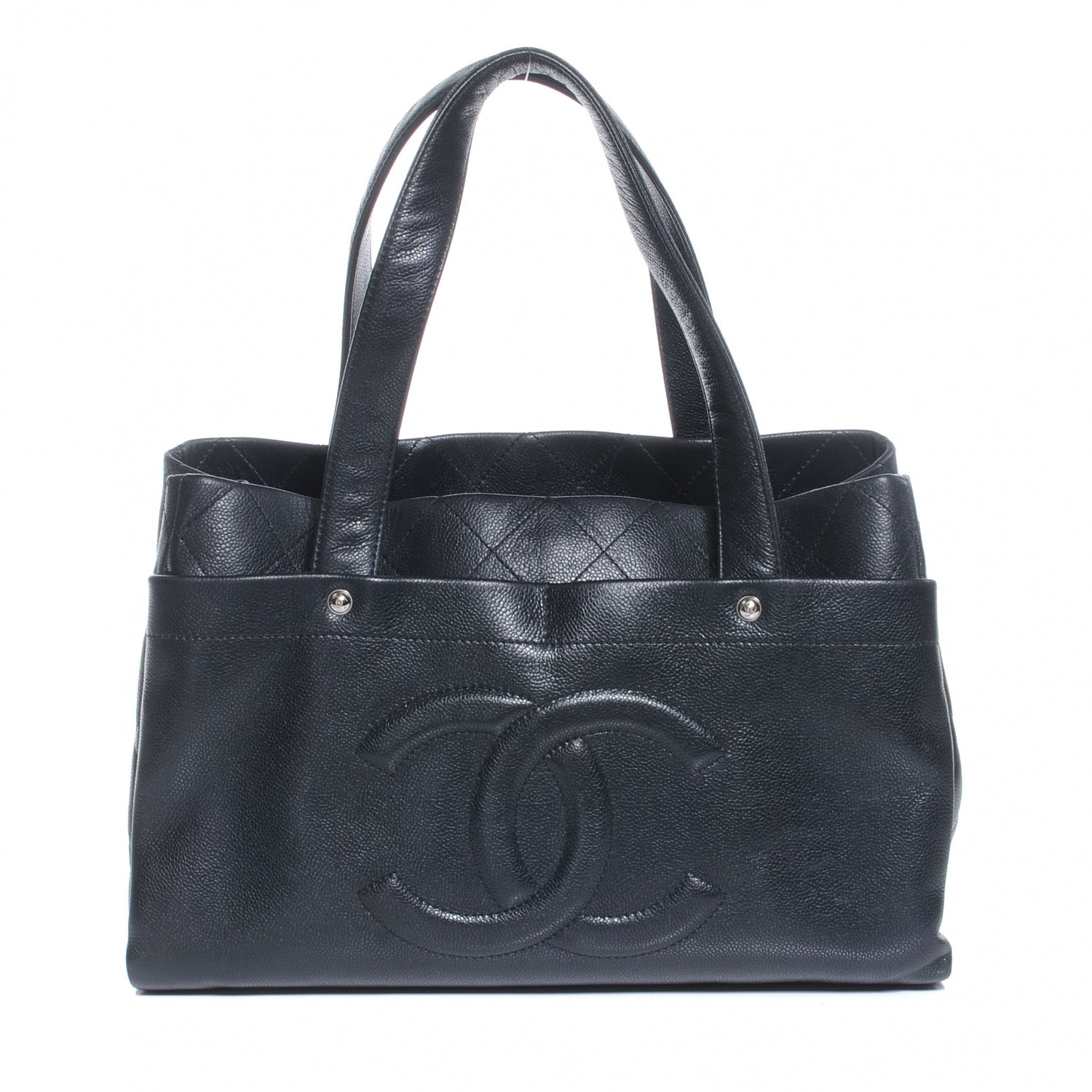 Chanel Caviar Executive Shopper Tote Black 1 of 7