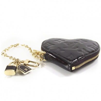 Louis Vuitton Vernis Coeur Heart Coin Purse Amarante 4 of 7