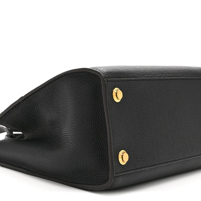 Louis Vuitton Taurillon City Steamer PM Black 9 of 11