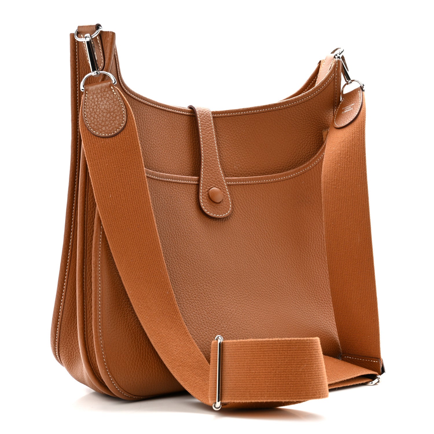 Hermes Taurillon Clemence Evelyne III GM Gold 2 of 16