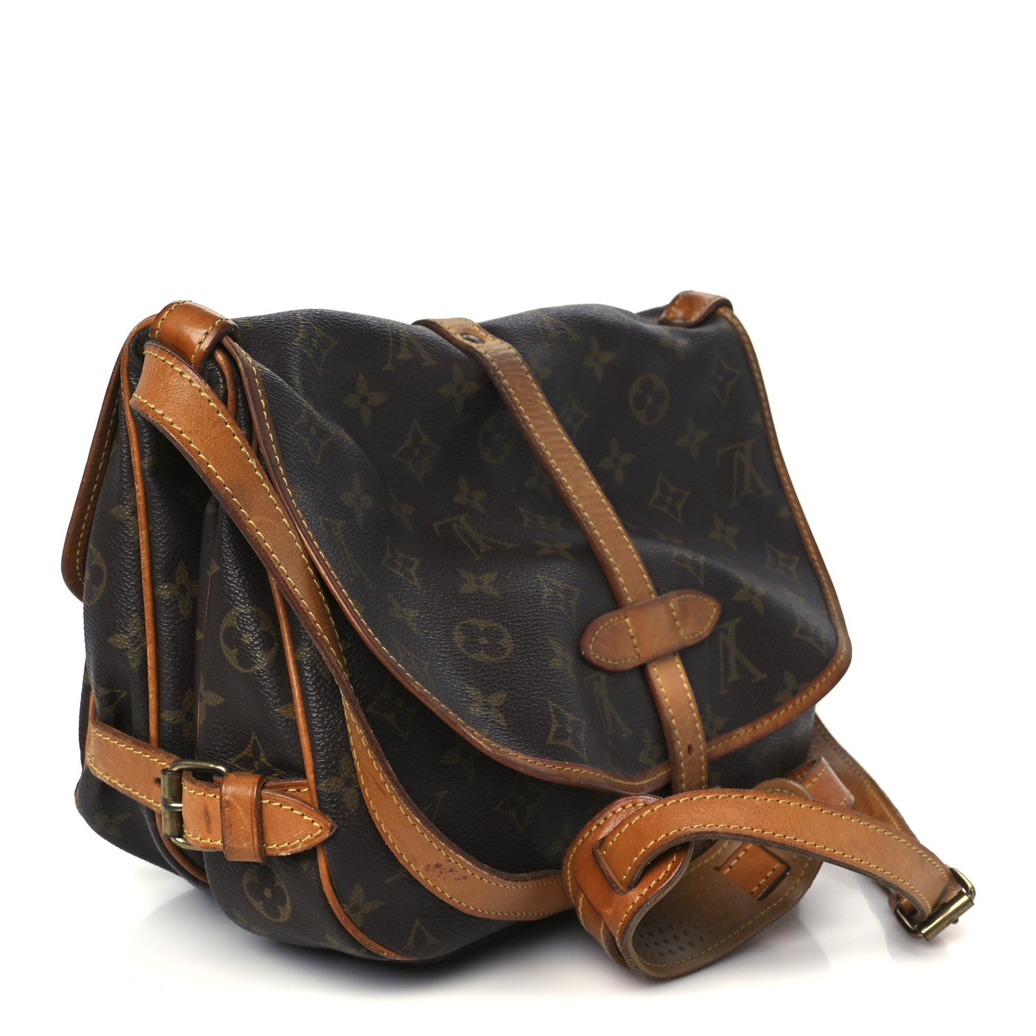 Louis Vuitton Monogram Saumur MM 3 of 13