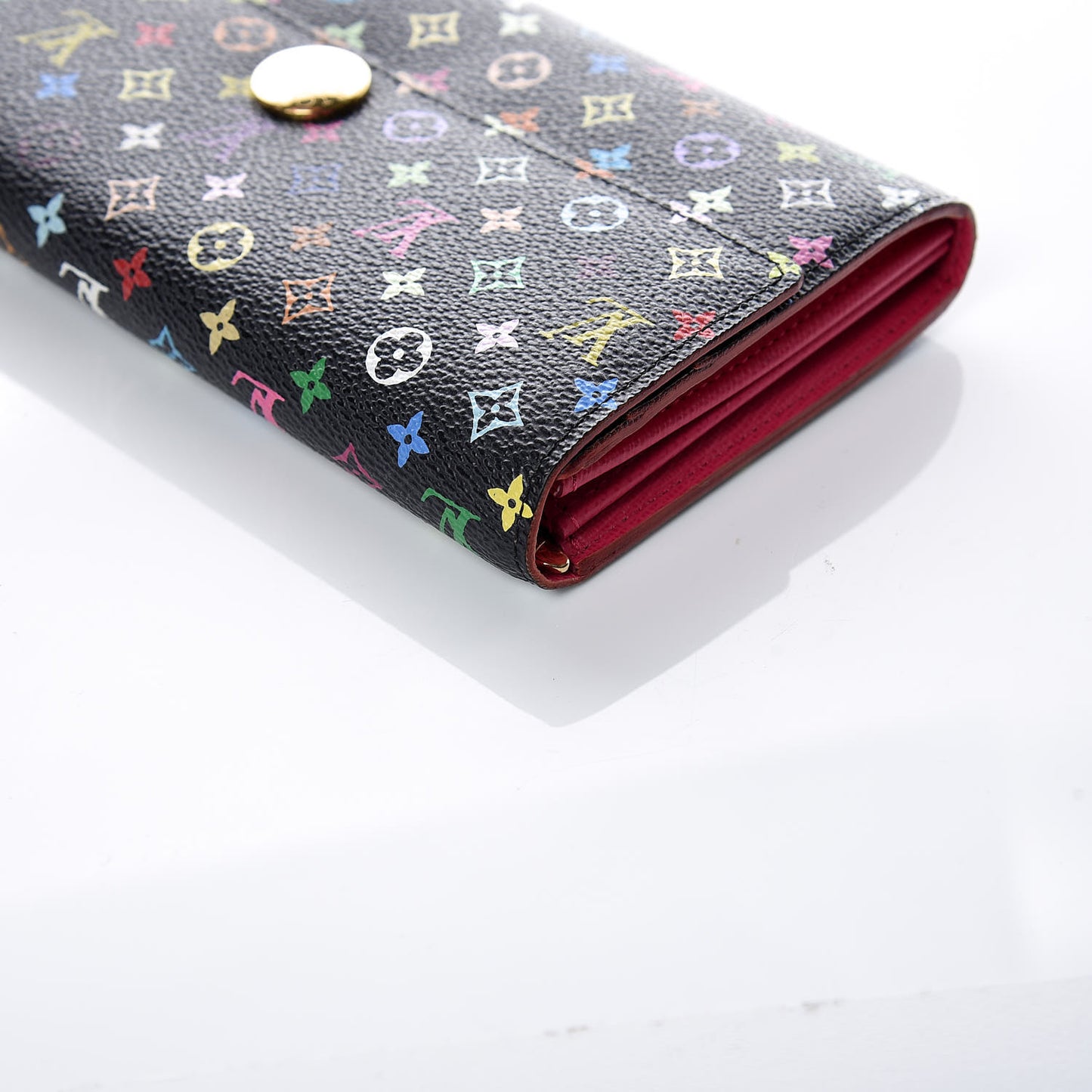 Monogram Multicolor Sarah Wallet Black Grenade