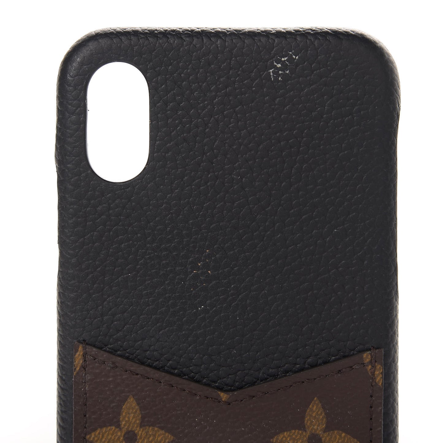 Monogram iPhone X/XS Bumper Black