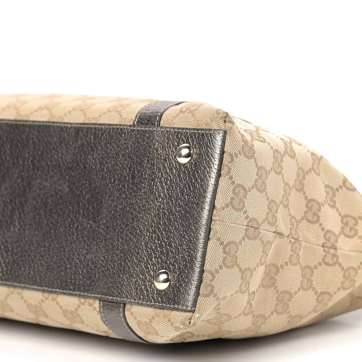 Gucci Monogram Medium Abbey Tote Metallic 8 of 11