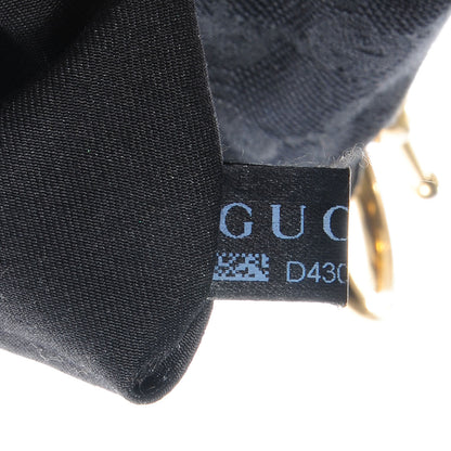 Gucci Monogram Medium Jockey Hobo Black 5 of 7