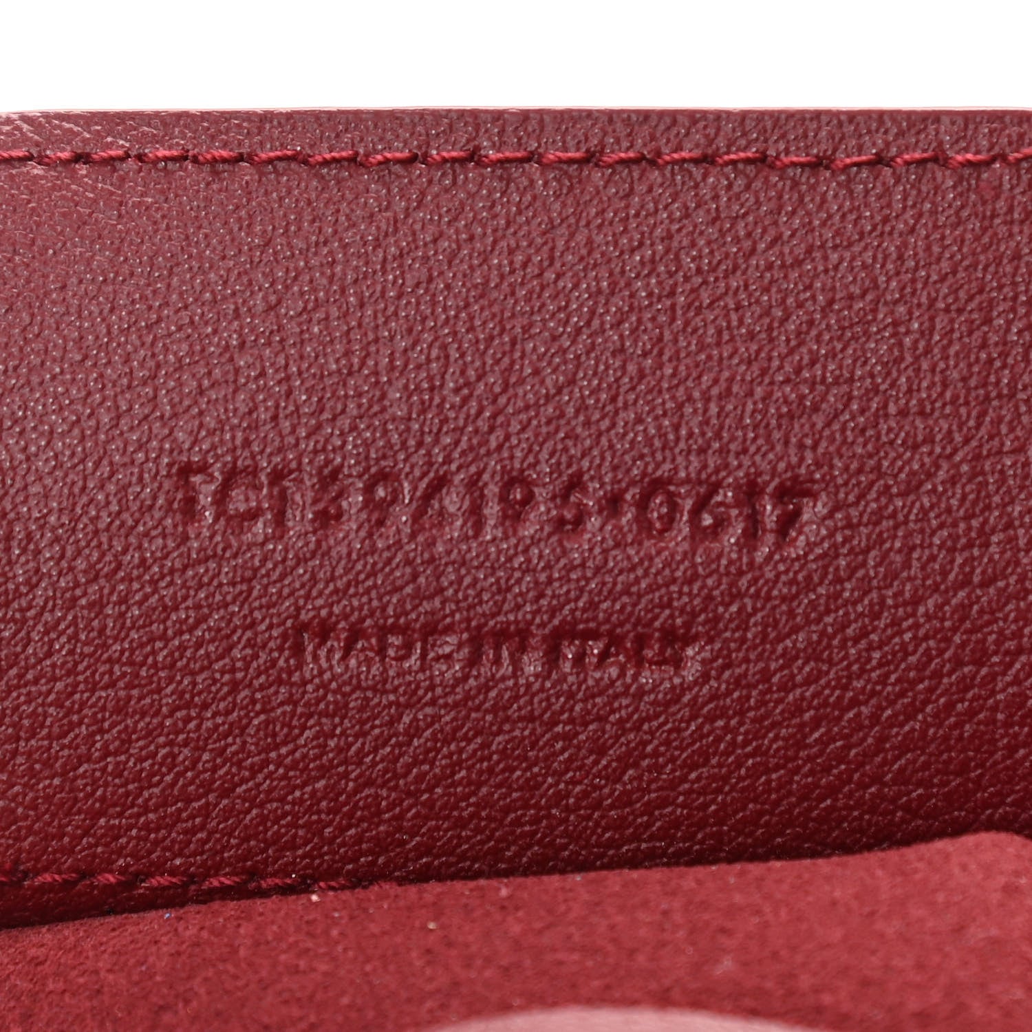 Saint Laurent Calfskin Large Shopping Tote Bordeaux 7 of 11