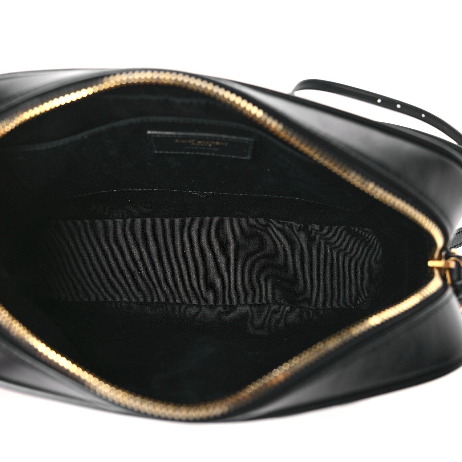 Saint Laurent Calfskin Matelasse Monogram Lou Camera Bag Black 5 of 9