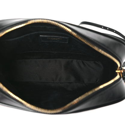 Saint Laurent Calfskin Matelasse Monogram Lou Camera Bag Black 5 of 9