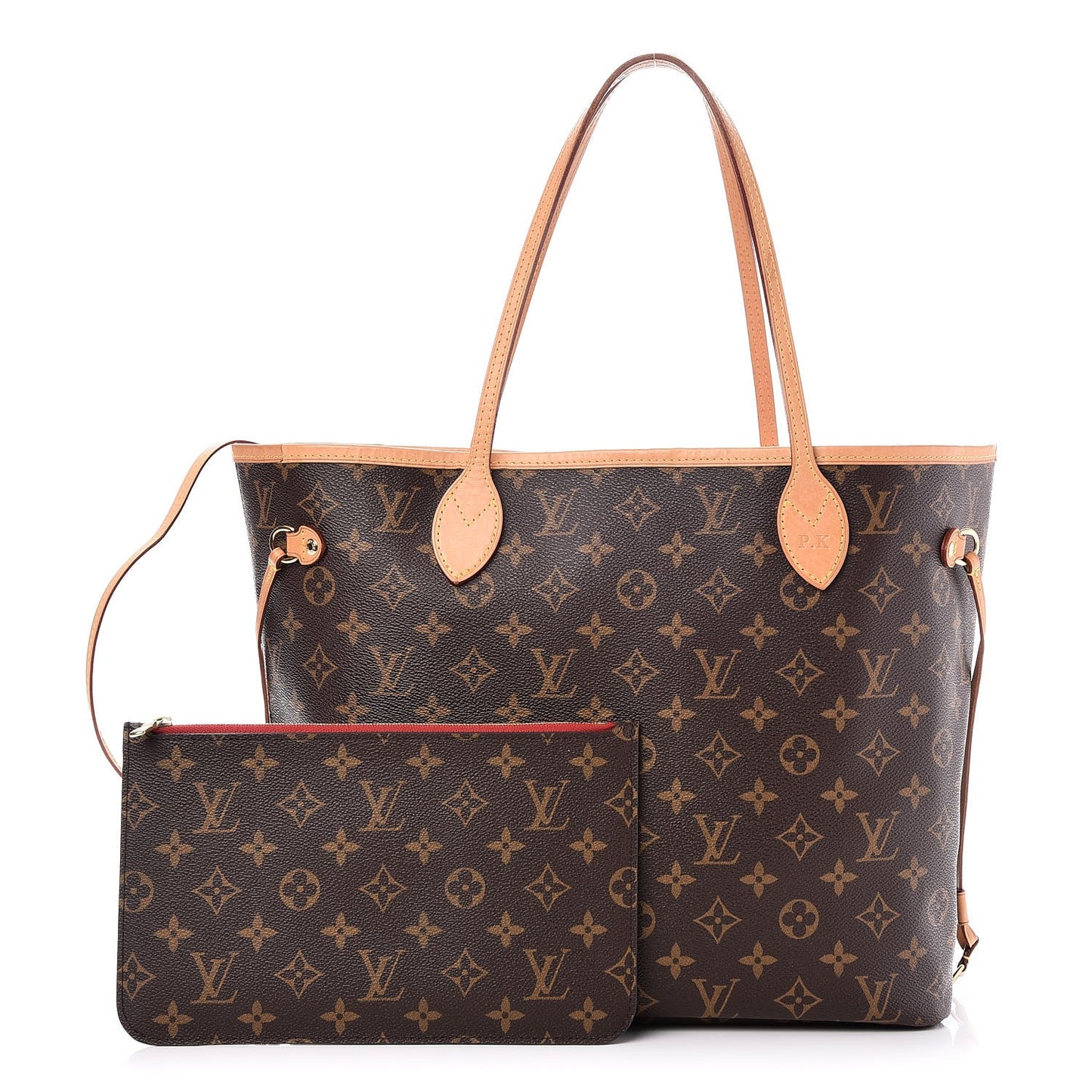 Monogram Neo Neverfull MM Cherry