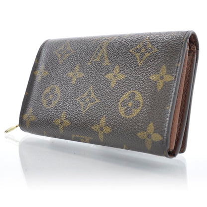Louis Vuitton Monogram Porte-Monnaie Tresor Wallet 3 of 8