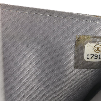 Chanel Lambskin Embossed Camellia French Wallet Black 8 of 16
