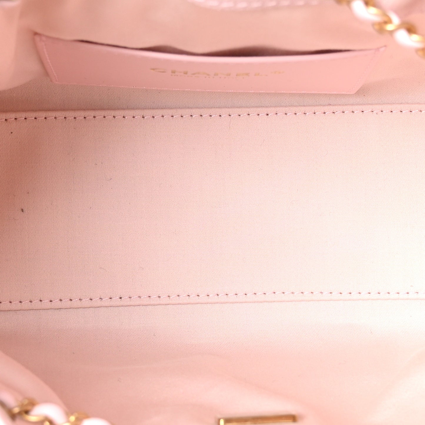 Caviar Quilted Mini Chanel 25 Handbag Light Pink