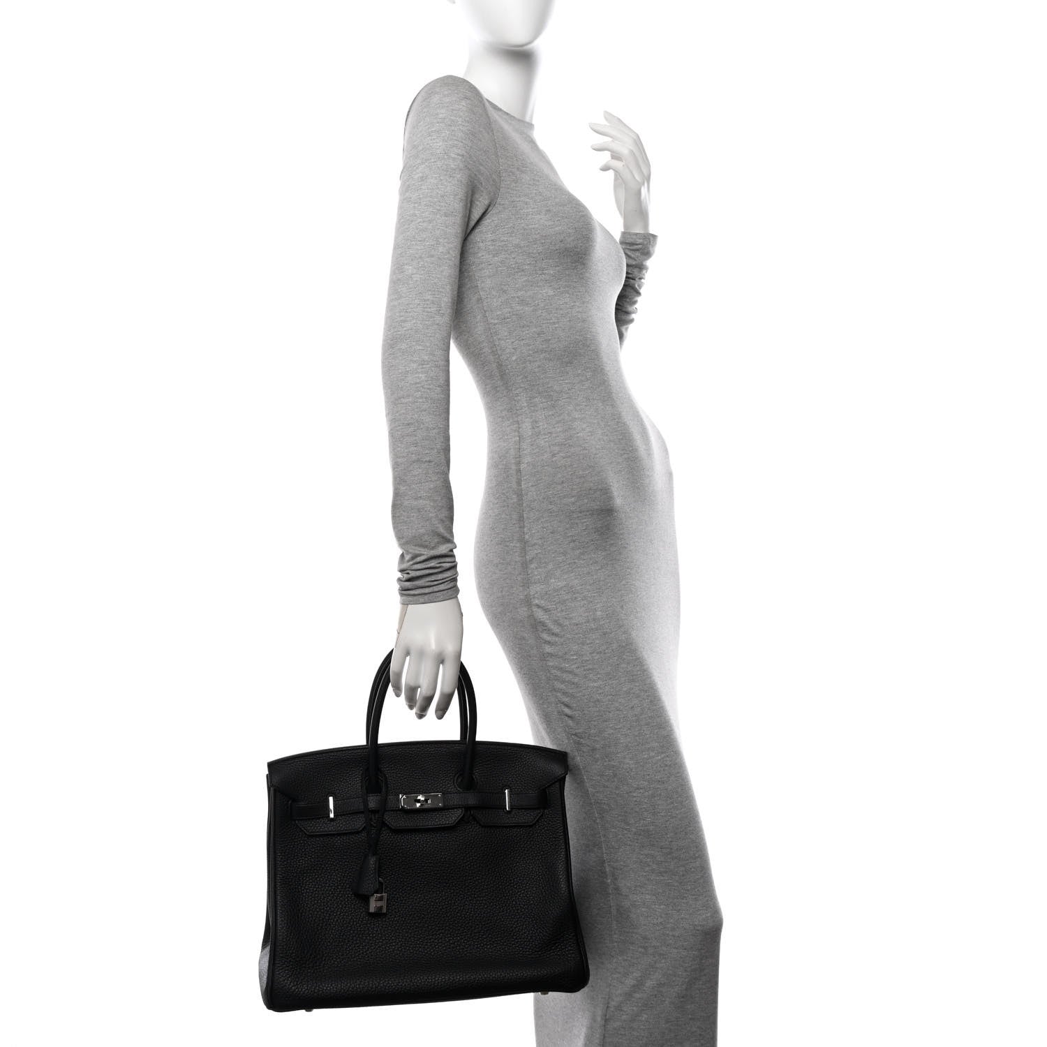 Hermes Togo Birkin 35 Black 2 of 12