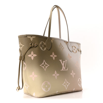 Louis Vuitton Monogram Giant Spring In The City Neverfull MM Sunset Kaki 4 of 10