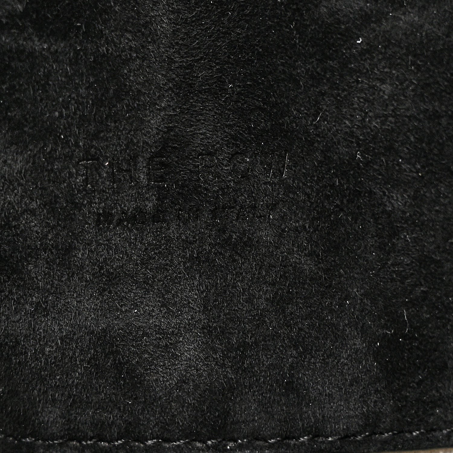 The Row Suede Soft Margaux 17 Black 6 of 9