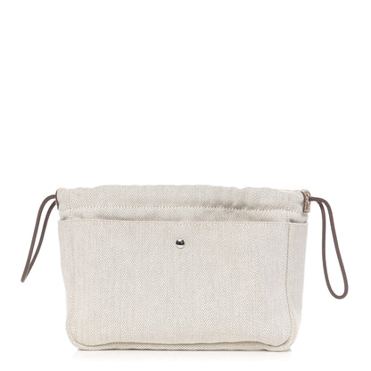 Hermes Canvas Barenia Fourbi 20 PM Pouch Naturel Fauve 1 of 11