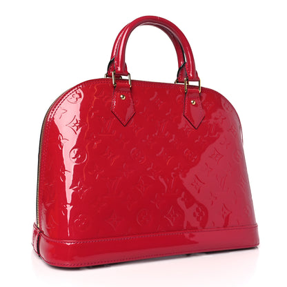 Louis Vuitton Vernis Alma PM Pomme D'Amour 3 of 9