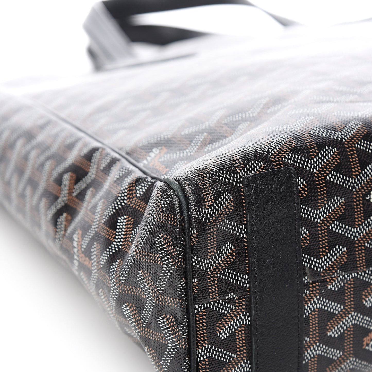 Goyardine Voltaire III Tote Black