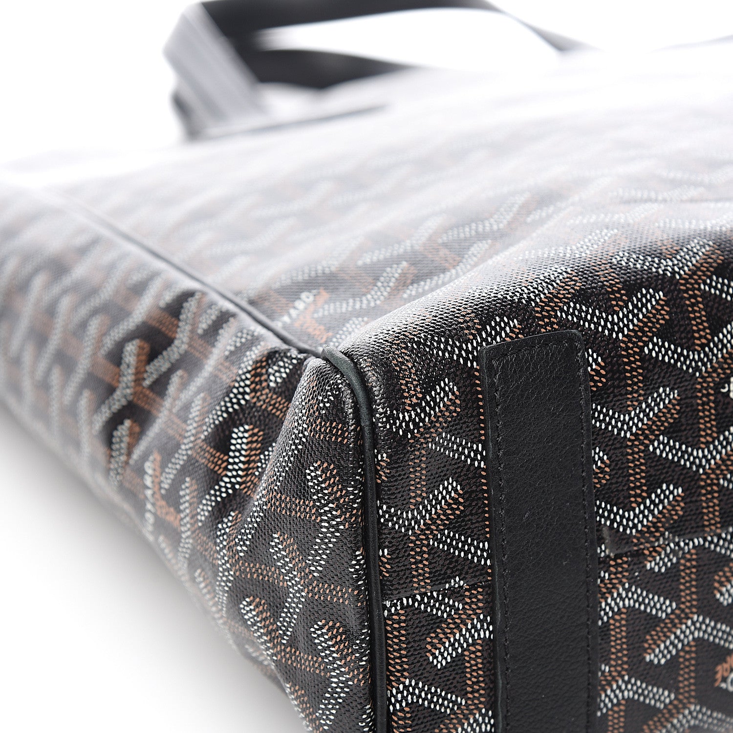 Goyard Goyardine Voltaire III Tote Black 9 of 13