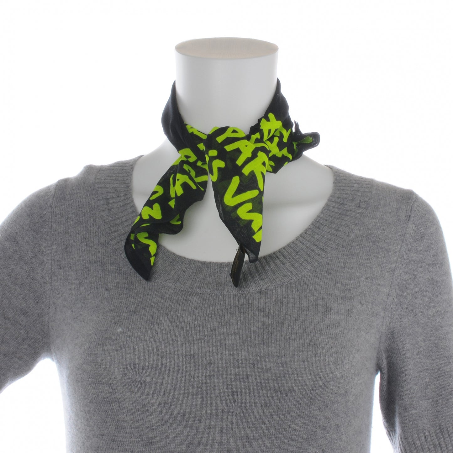 Cotton Graffiti Bandana Green