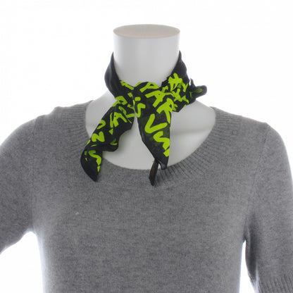 Louis Vuitton Cotton Graffiti Bandana Green 3 of 7
