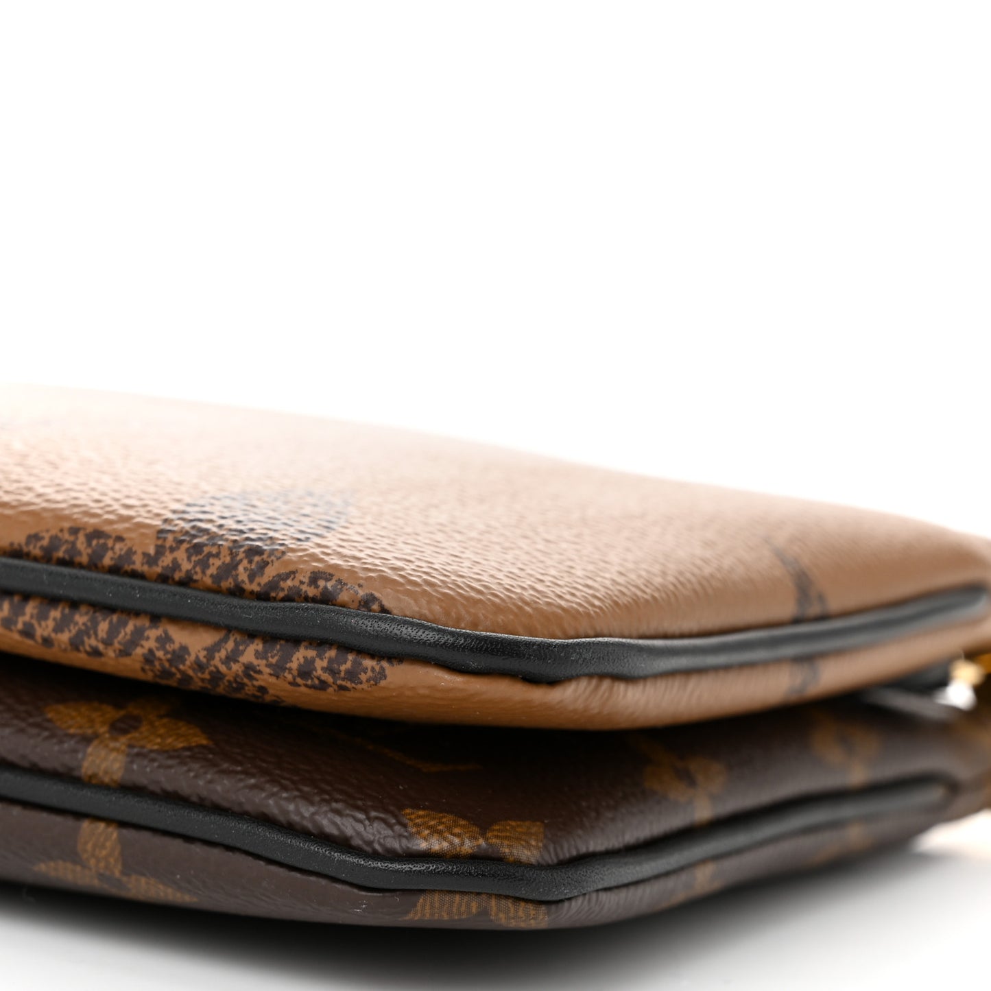 Reverse Monogram Giant Double Zip Pochette