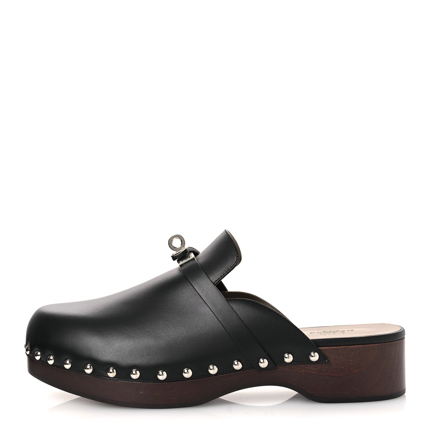 Calfskin Carlotta Mules 39 Black
