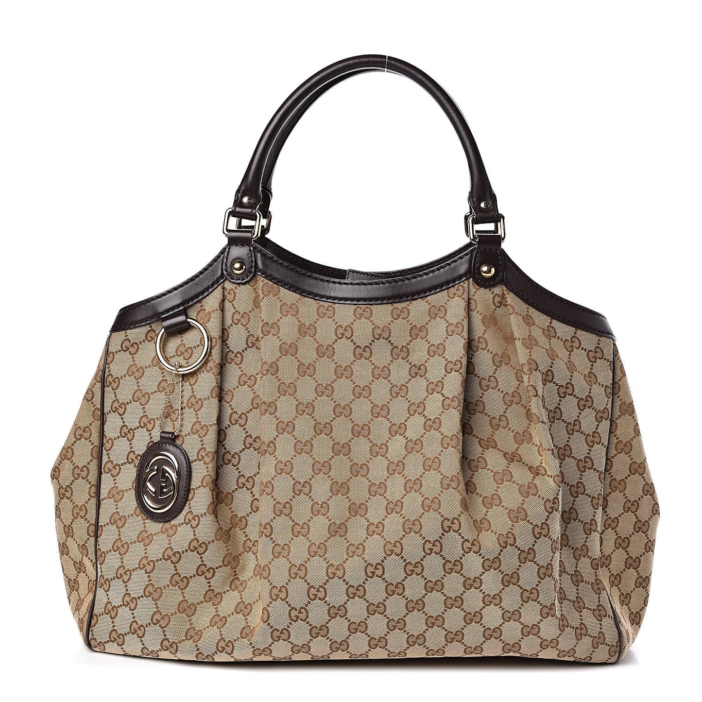 Monogram Large Sukey Tote Dark Brown