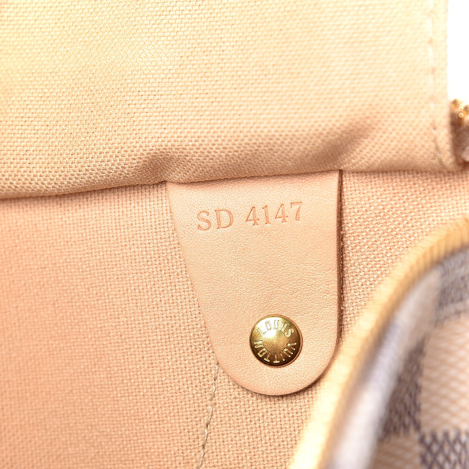 Louis Vuitton Damier Azur Speedy Bandouliere 25 7 of 10