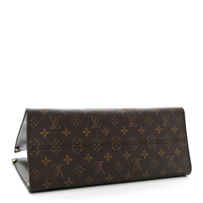 Louis Vuitton Monogram Fall In Love Onthego MM 4 of 9