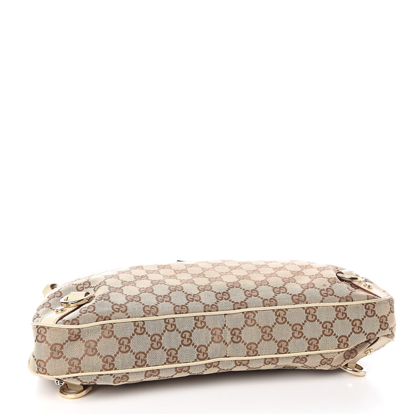 Monogram Large Abbey D Ring Hobo Off White