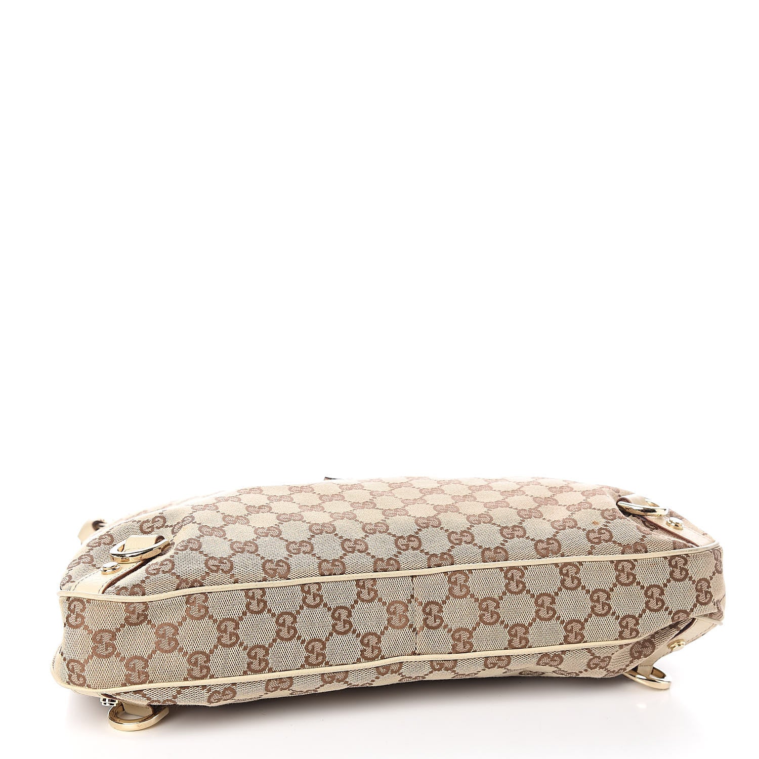 Gucci Monogram Large Abbey D Ring Hobo Off White 4 of 11