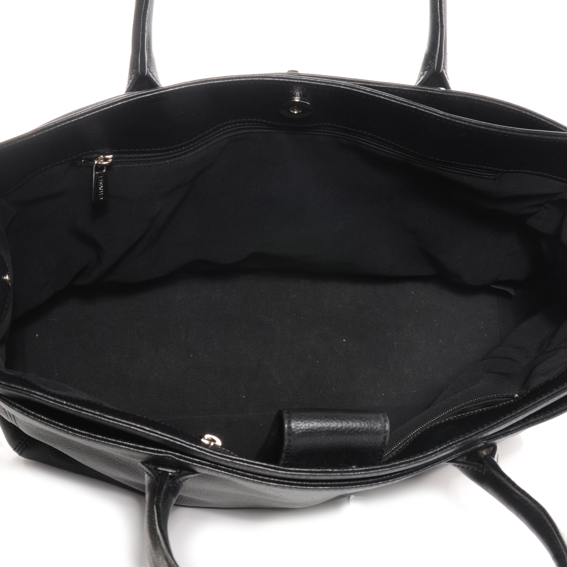 Chanel Calfskin Cerf Shopper Tote Black 5 of 18