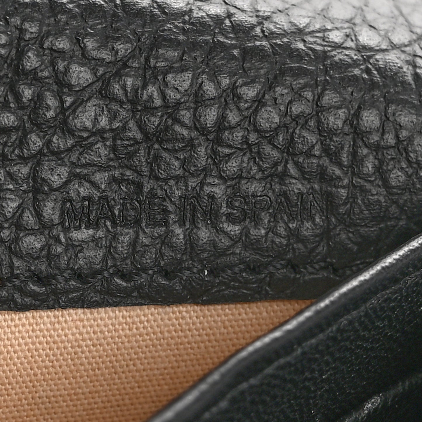 Calfskin Marcie Continental Flap Wallet Black