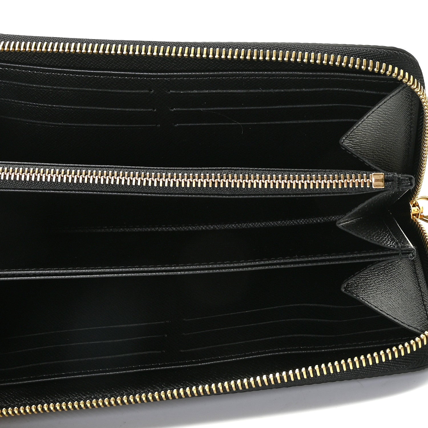 Louis Vuitton Epi Love Lock Zippy Wallet Black 5 of 10