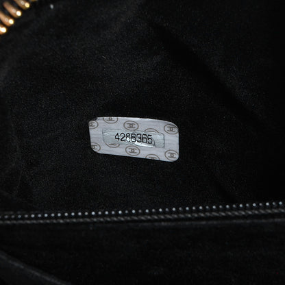 Chanel Patent Vanity Cosmetic Case Black 7 of 7