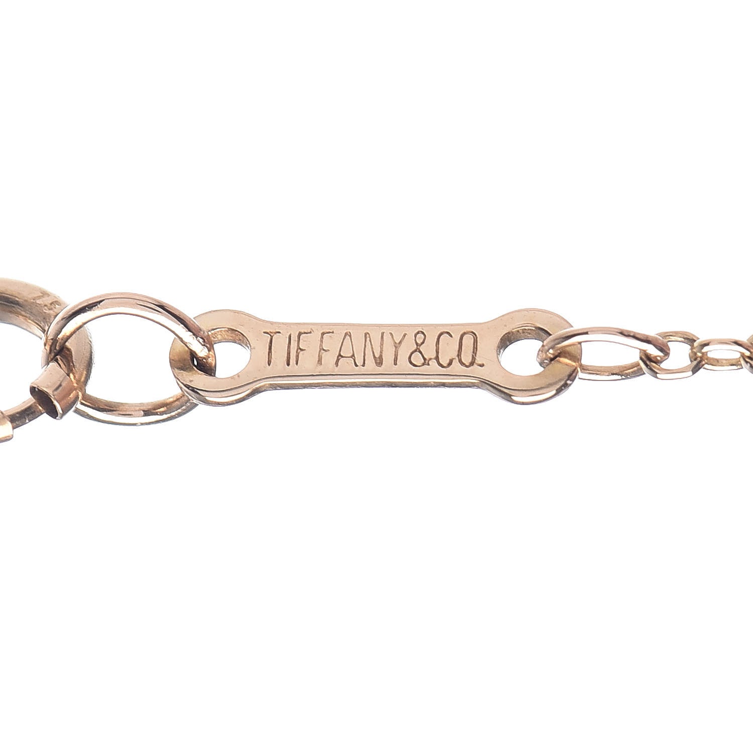 Tiffany 18K Yellow Gold 22mm Elsa Peretti Open Heart Pendant Necklace 7 of 7