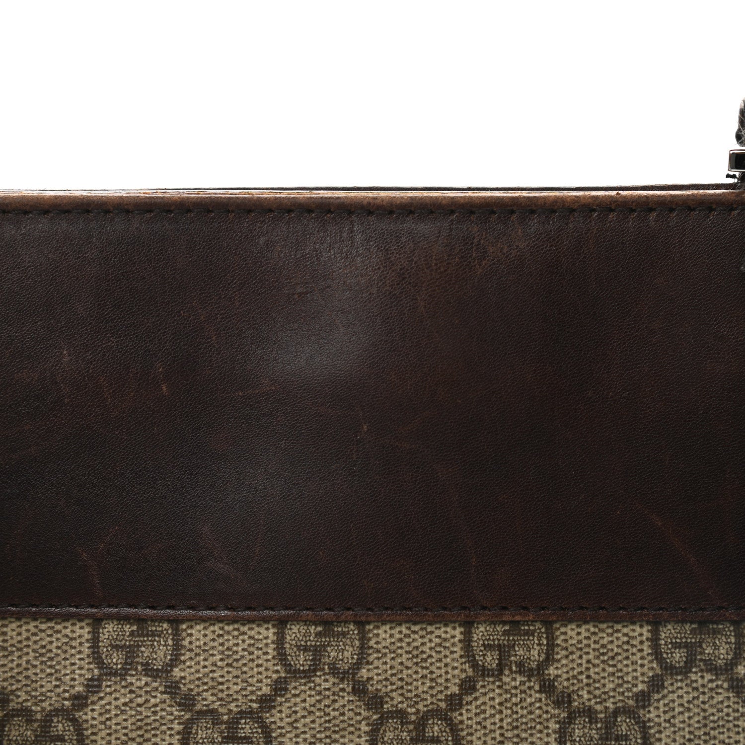 Gucci Monogram Messenger Crossbody Bag Dark Brown 11 of 11