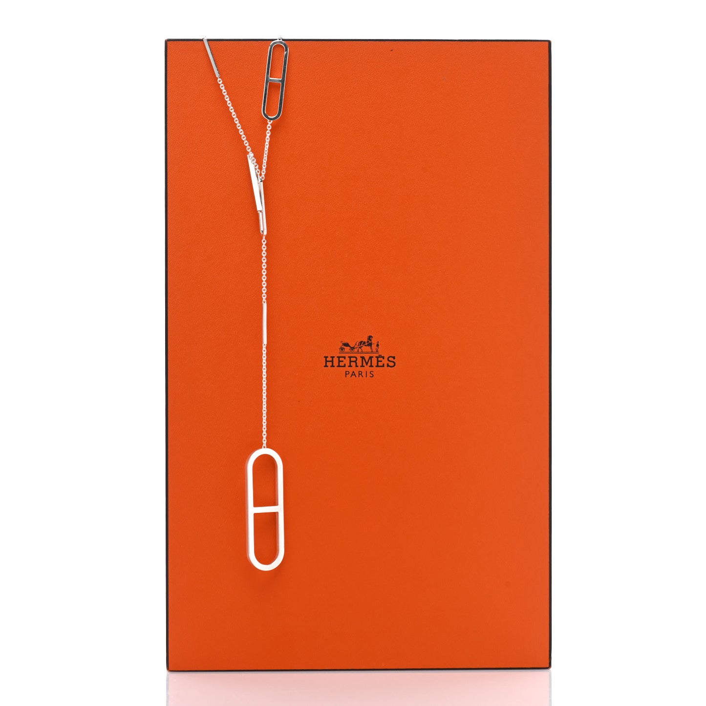 Sterling Silver Ever Chaine d'Ancre Long Lariat Necklace