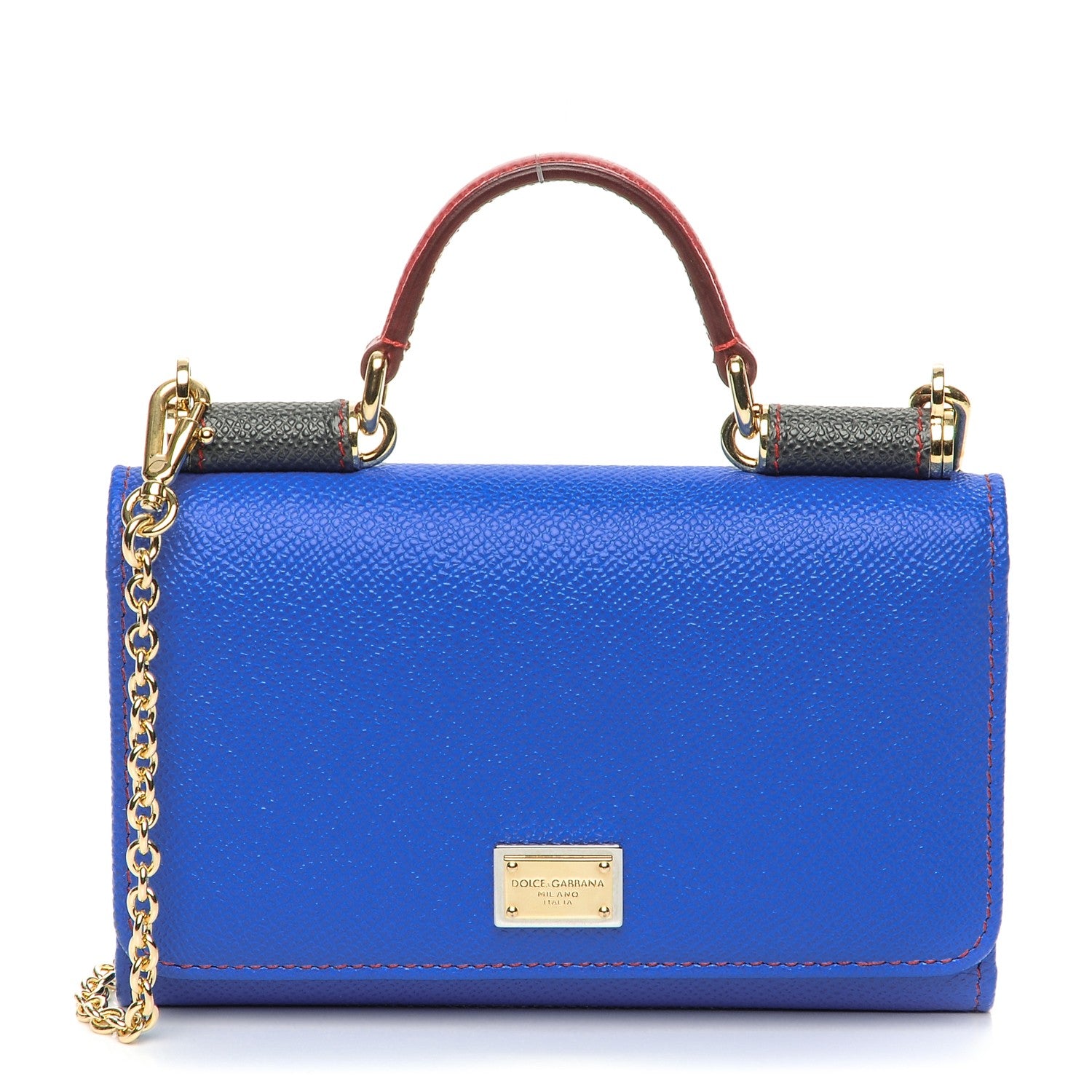 Dolce & Gabbana Dauphine Mini Von Bag Blue 1 of 8