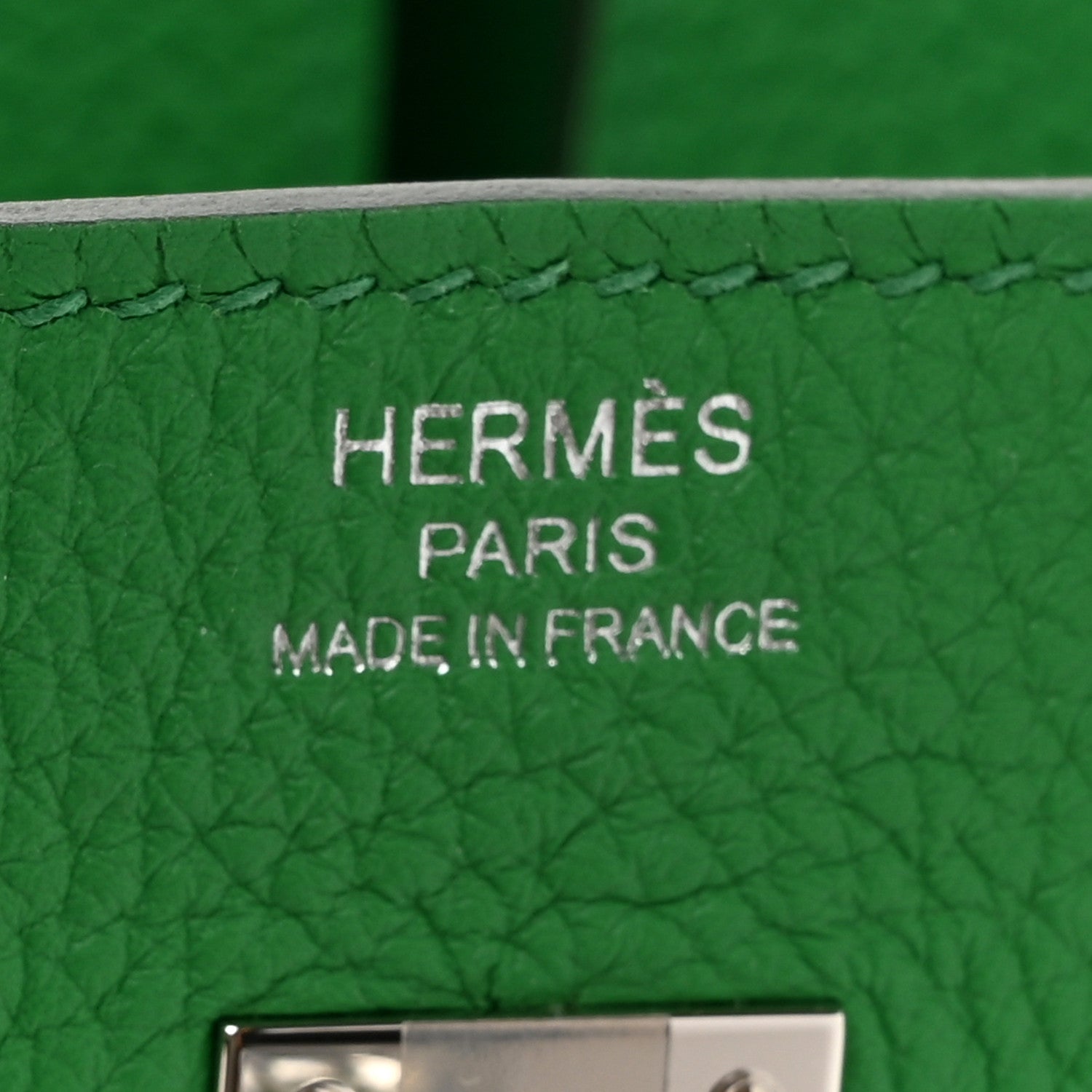 Hermes Togo Birkin 25 Bambou 6 of 11