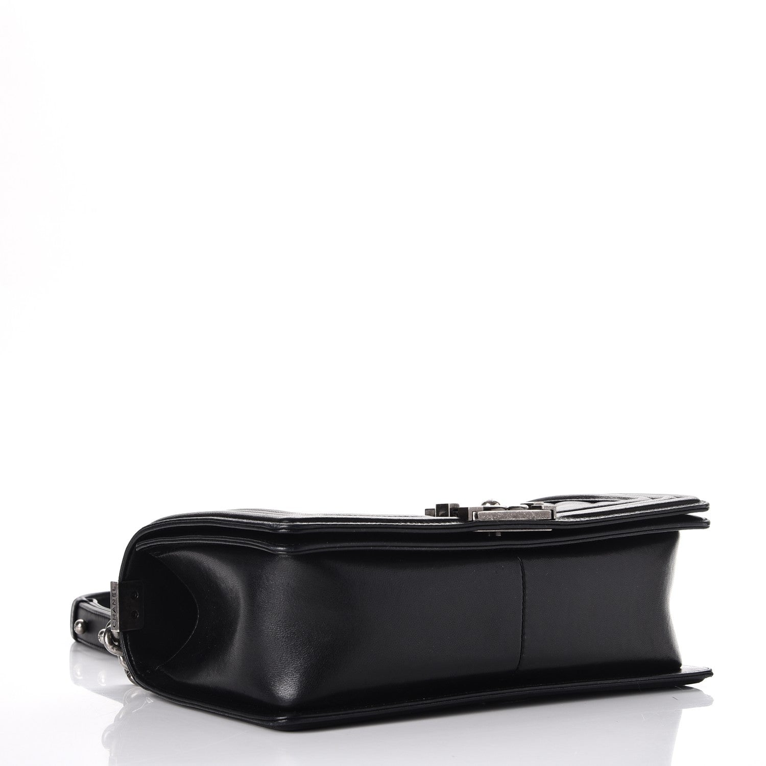 Chanel Lambskin Quilted Medium Boy Flap Black 4 of 8