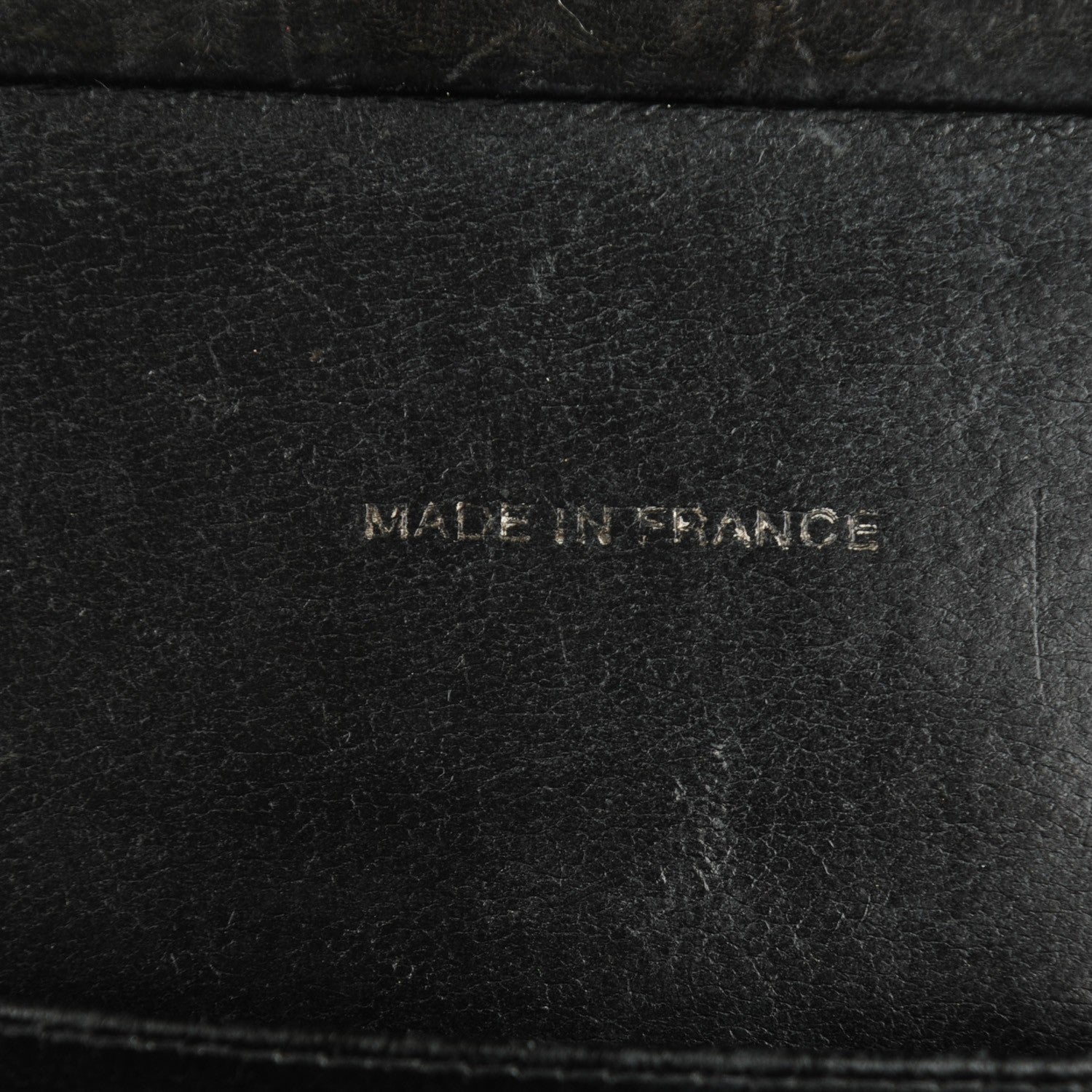 Chanel Lambskin Quilted Frame Shoulder Bag Black 8 of 10