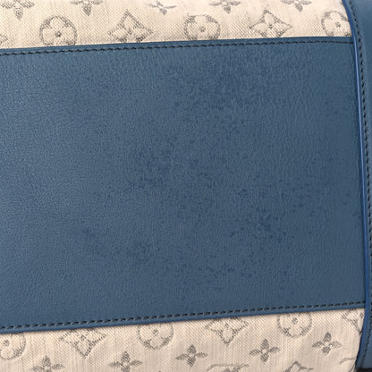 Louis Vuitton Monogram Denim Speedy Round Blue 11 of 20