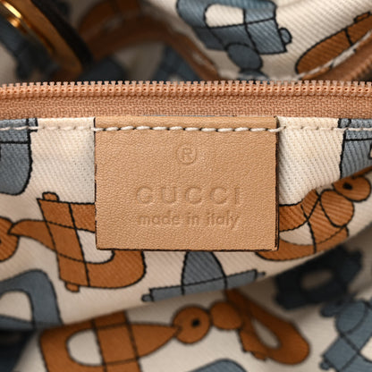 Gucci Guccissima Medium Sukey Tote Beige 6 of 14