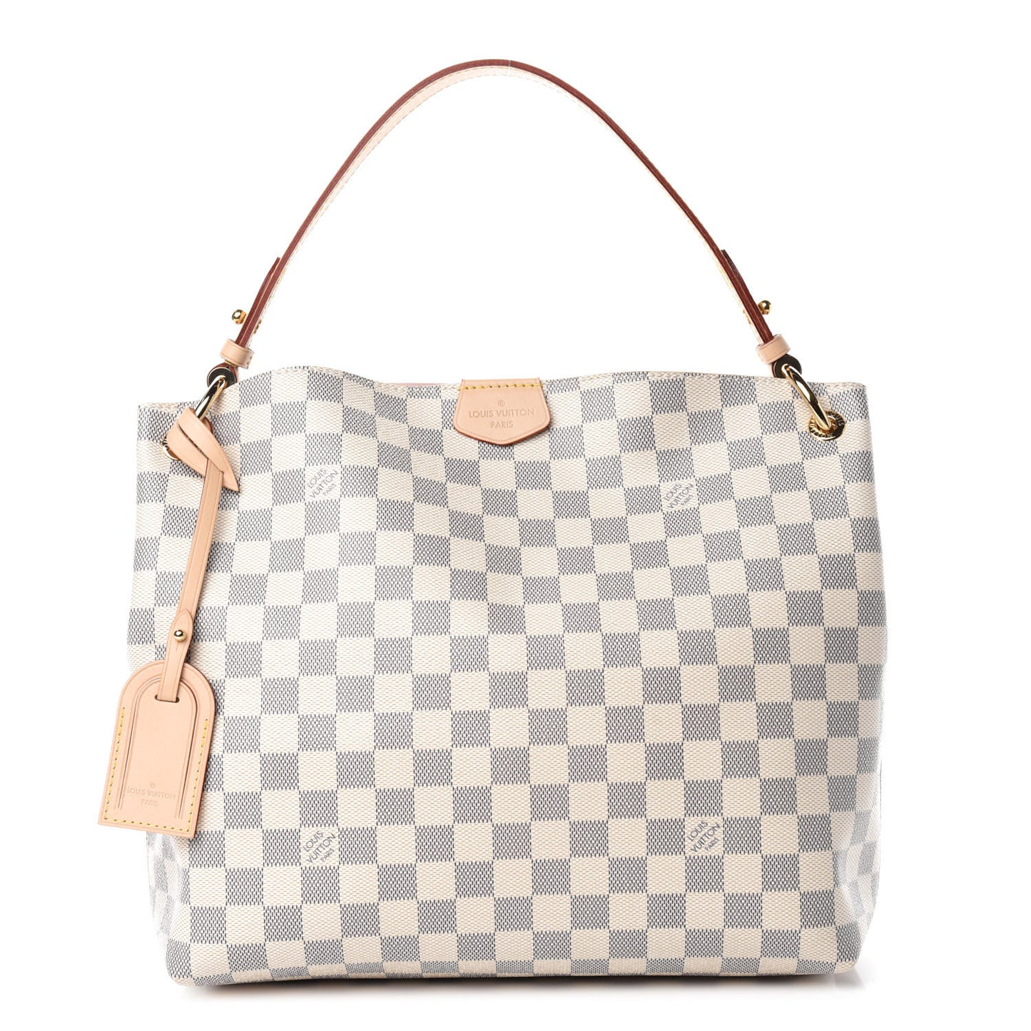 Damier Azur Graceful PM Rose Ballerine