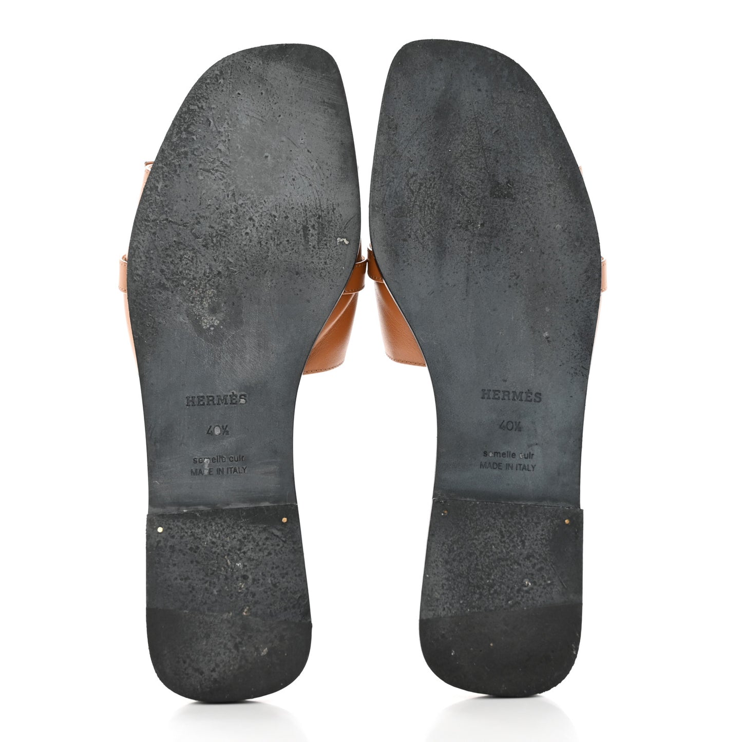 Calfskin Giulia Sandals 40.5 Naturel