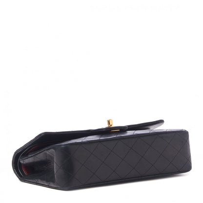 Chanel Lambskin Quilted Medium Double Flap Black 4 of 10
