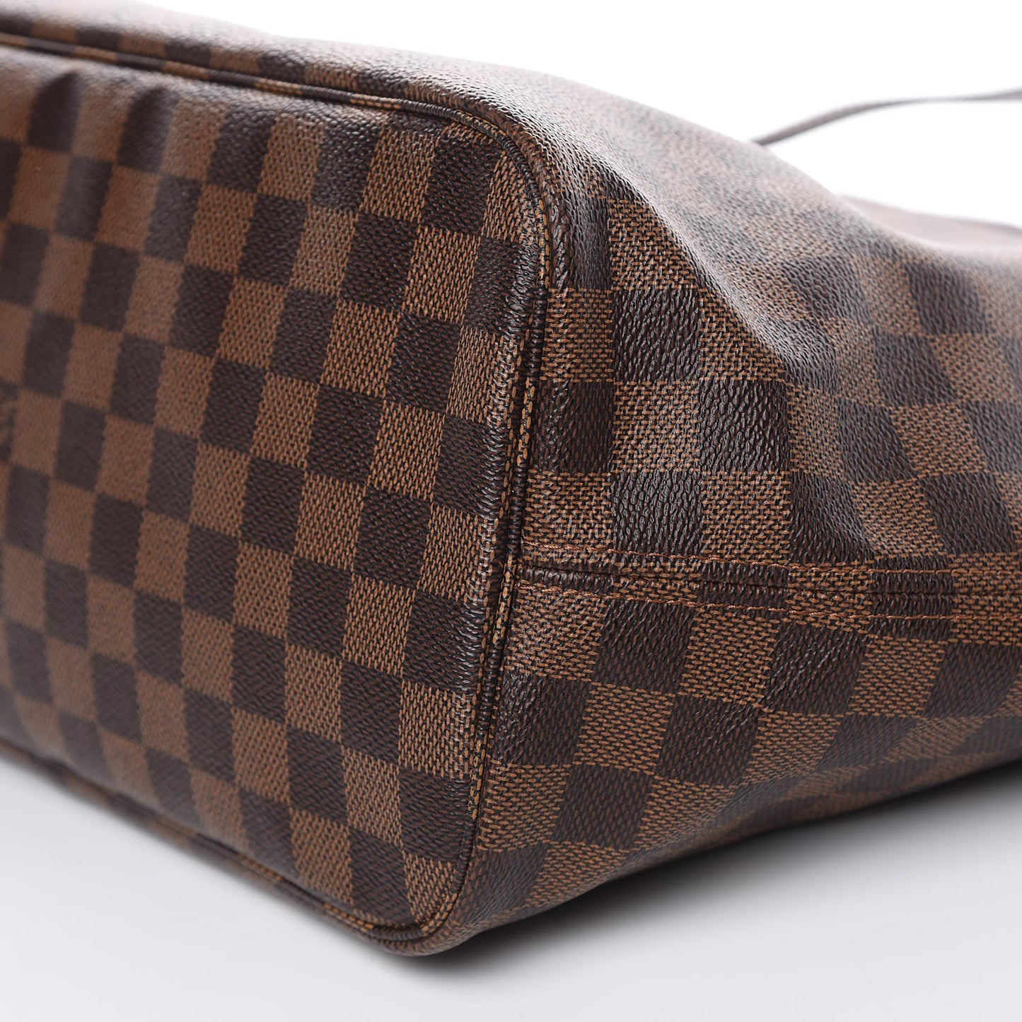 Damier Ebene Neo Neverfull MM Rose Ballerine