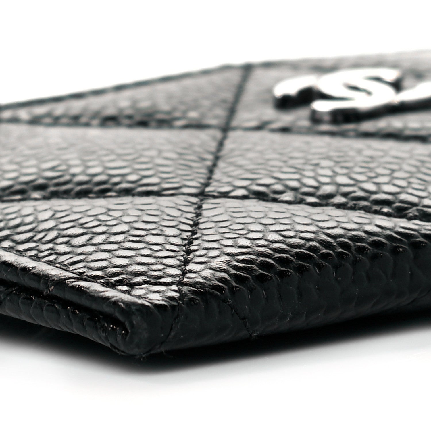 Chanel Caviar Quilted Card Holder Black 9 of 11